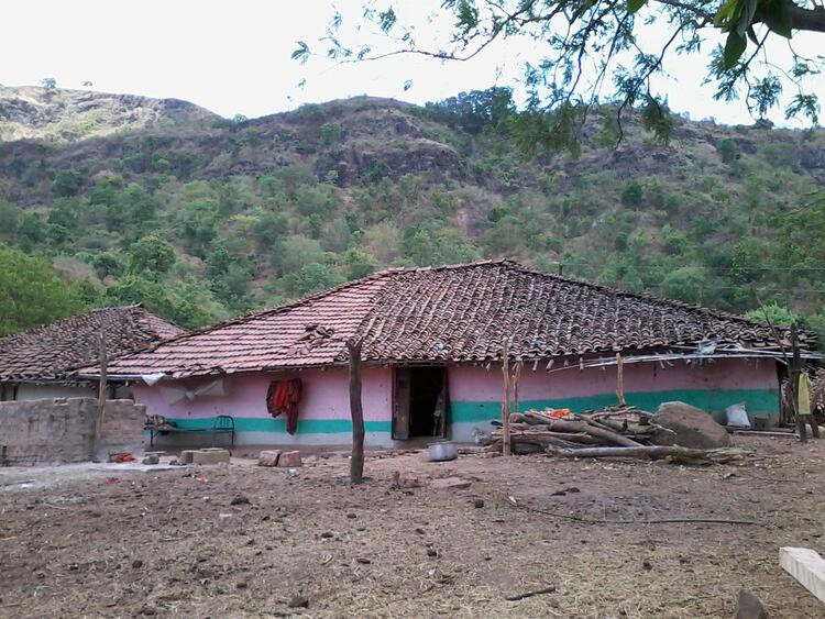 Bharia Tribe's traditional House Bharia Tribe's traditional House