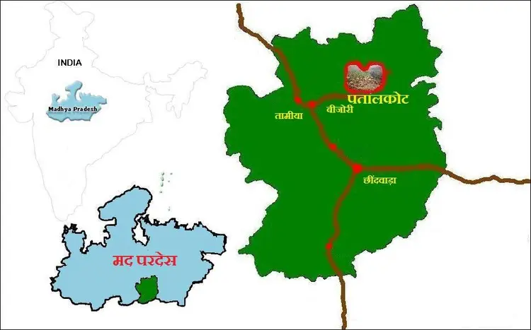 भरीया जनजातीक राहनाक नक्‌छा